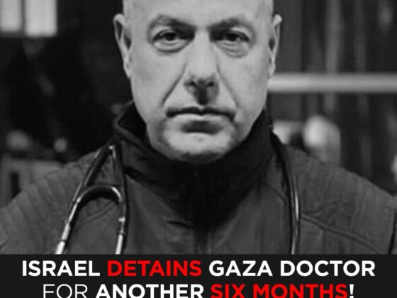BREAKING: Israel Extends Detention of Gaza Doctor Hussam Abu Safiya Under “Unlawful Combatant” Law — Rights Groups Outraged