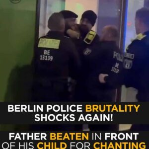 Berlin Police Brutality Shocks the World — Father Beaten for Chanting “Free Palestine”