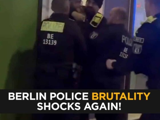 Berlin Police Brutality Shocks the World — Father Beaten for Chanting “Free Palestine”