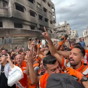 Happening Now: Palestinians Celebrate as Gaza Ceasefire Officially Takes Effect!
