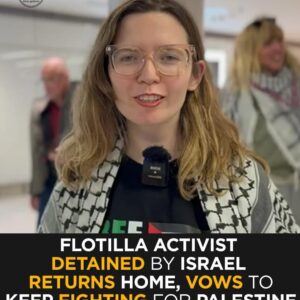 Irish Activist Naoise Dolan Returns Home After Israeli Detention — “I Won’t Stop Fighting for Palestine”