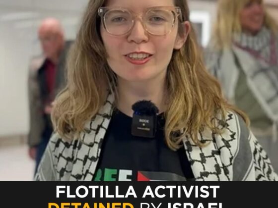 Irish Activist Naoise Dolan Returns Home After Israeli Detention — “I Won’t Stop Fighting for Palestine”