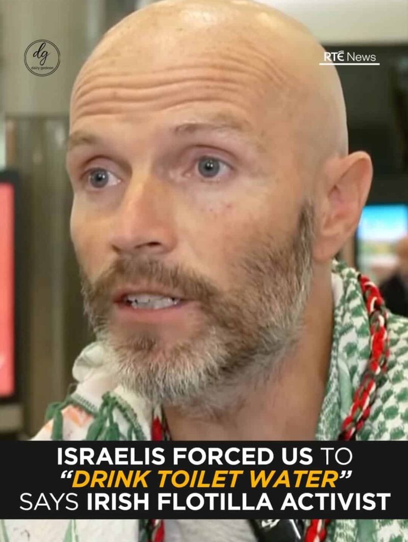 Irish Flotilla Activist: “Israeli Forces Forced Us to Drink Toilet Water” | RTÉ News