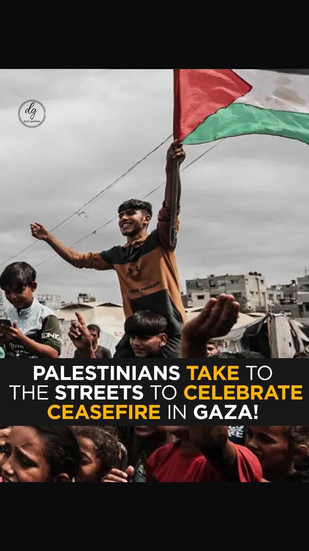 Mass Celebrations Erupt Across Palestine as Ceasefire in Gaza Takes Effect!