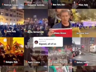 Millions Worldwide Protest After Israeli Forces Illegally Intercept Global Sumud Flotilla in International Waters