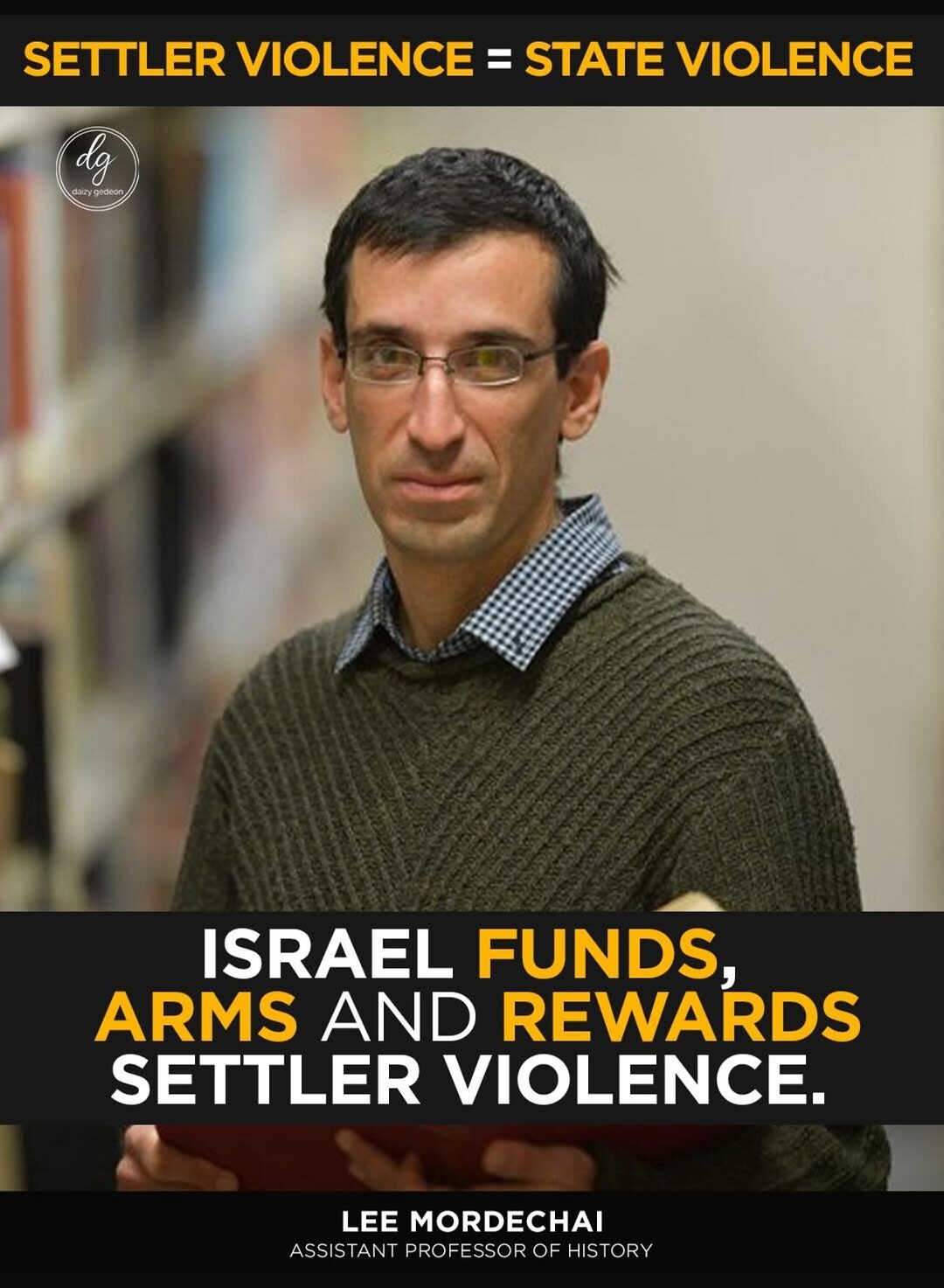 عنف المستوطنين = عنف الدولة - إسرائيل تمول وتسلح وتكافئ الهجمات 6 SETTLER VIOLENCE = STATE VIOLENCE — Israel Funds, Arms, and Rewards the Attacks