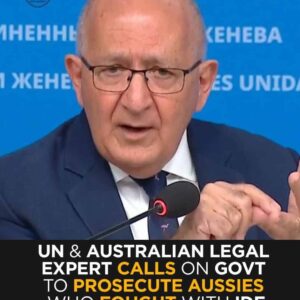 UN & Australian Legal Expert Chris Sidoti Urges Prosecution of Australians Who Fought with Israel’s IDF