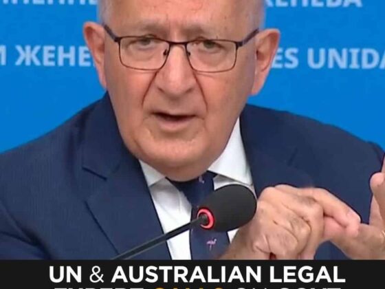 UN & Australian Legal Expert Chris Sidoti Urges Prosecution of Australians Who Fought with Israel’s IDF