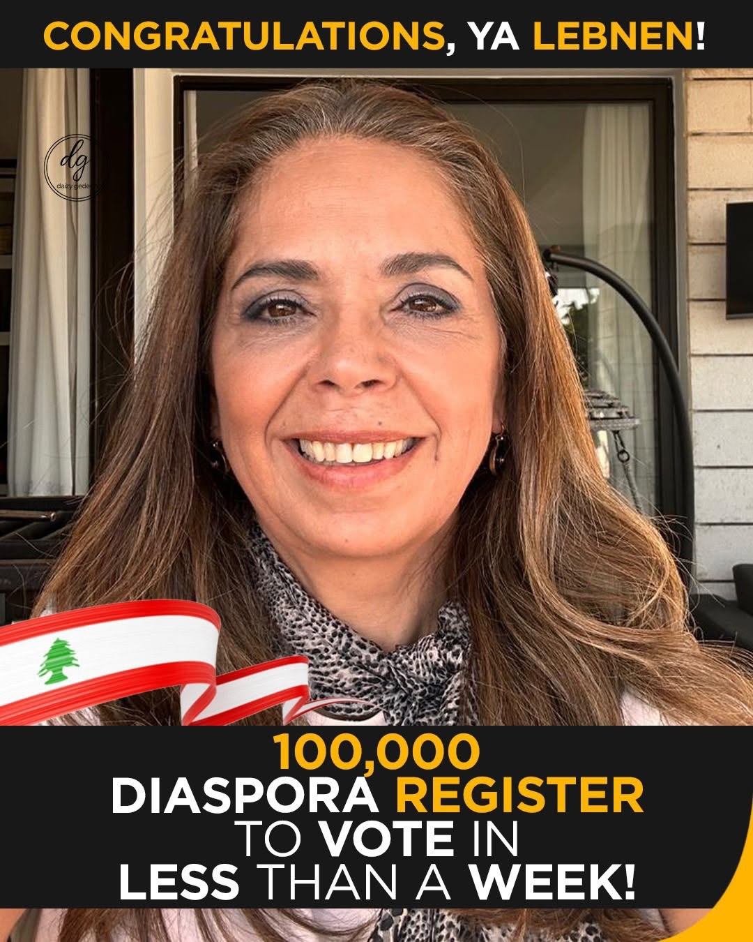 100,000 Lebanese Diaspora Register to Vote in Under a Week