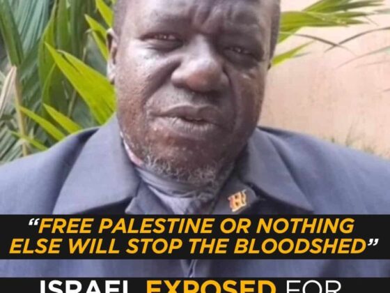 Africa Bombshell: Mr. Lumumba Amin Accuses Israel of Funding Civil Wars — “Free Palestine or Nothing Will Stop the Killing”
