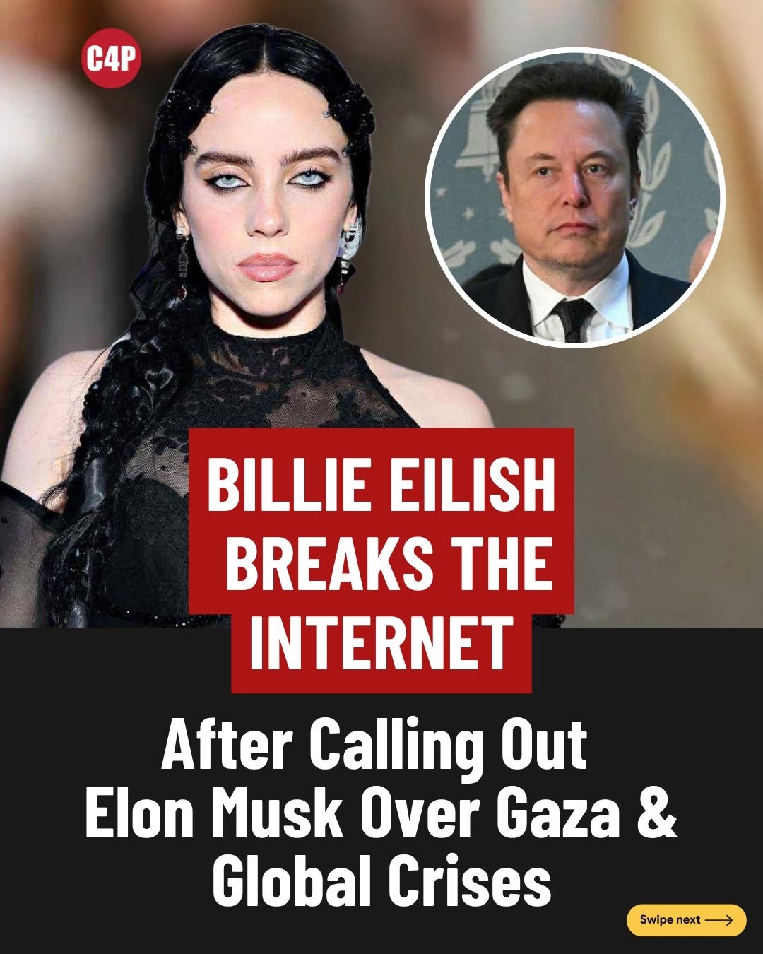Billie Eilish Breaks the Internet After Calling Out Elon Musk on Gaza