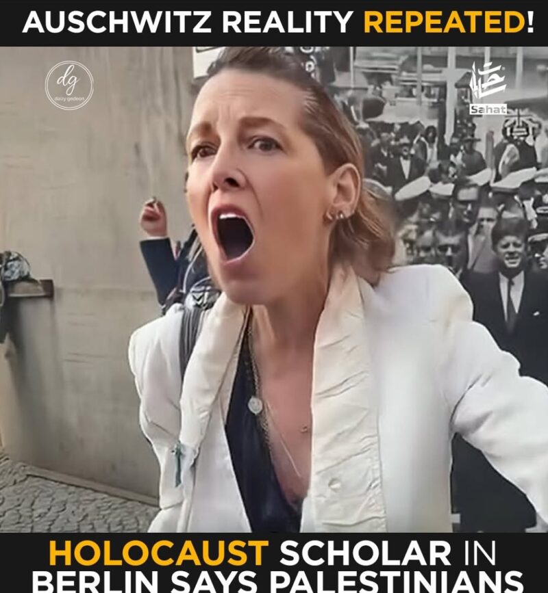 Holocaust Scholar Warns in Berlin: “The Dehumanization of Palestinians Echoes the Dark Lessons of History”