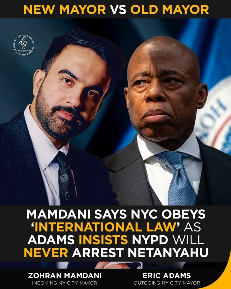 NYC Showdown: Mamdani Says City Will Follow International Law as Adams Refuses to Arrest Netanyahu
