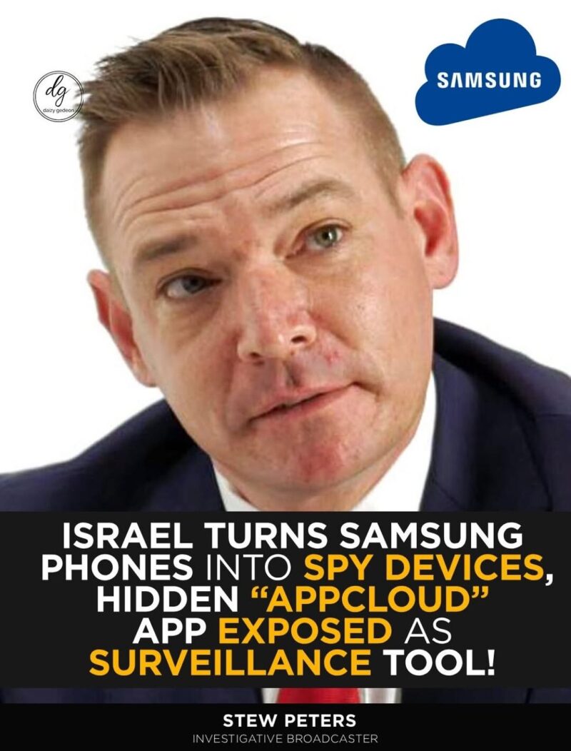 Stew Peters Investigates: Hidden “AppCloud” Feature on Samsung Phones Raises Global Privacy Concerns