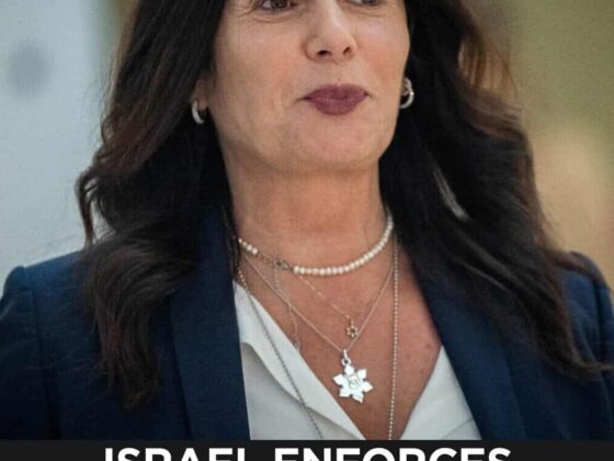 TRT World: Israel Enforces De Facto Sovereignty in the West Bank, Says Minister Miri Regev