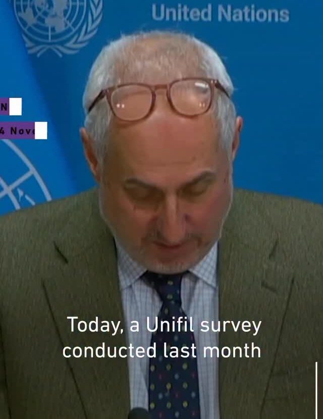 UN Report Reveals New Findings From Last Month’s UNIFIL Survey on Lebanon–Israel Tensions