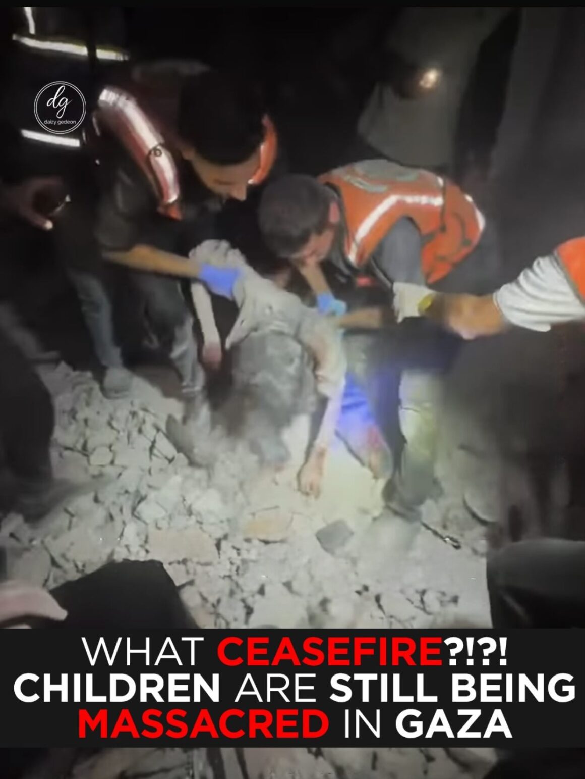 What Ceasefire? Children Still Being Massacred in Gaza, Aid Groups Warn
