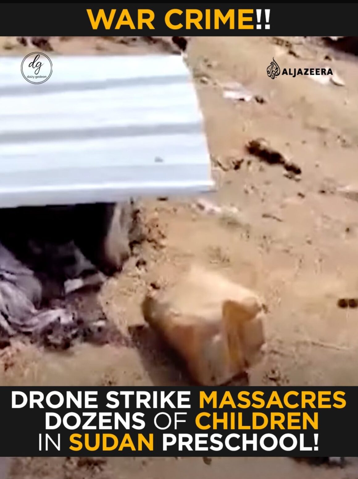 Sudan Preschool Massacre: Drone Strike Kills Dozens of Children, Al Jazeera Confirms