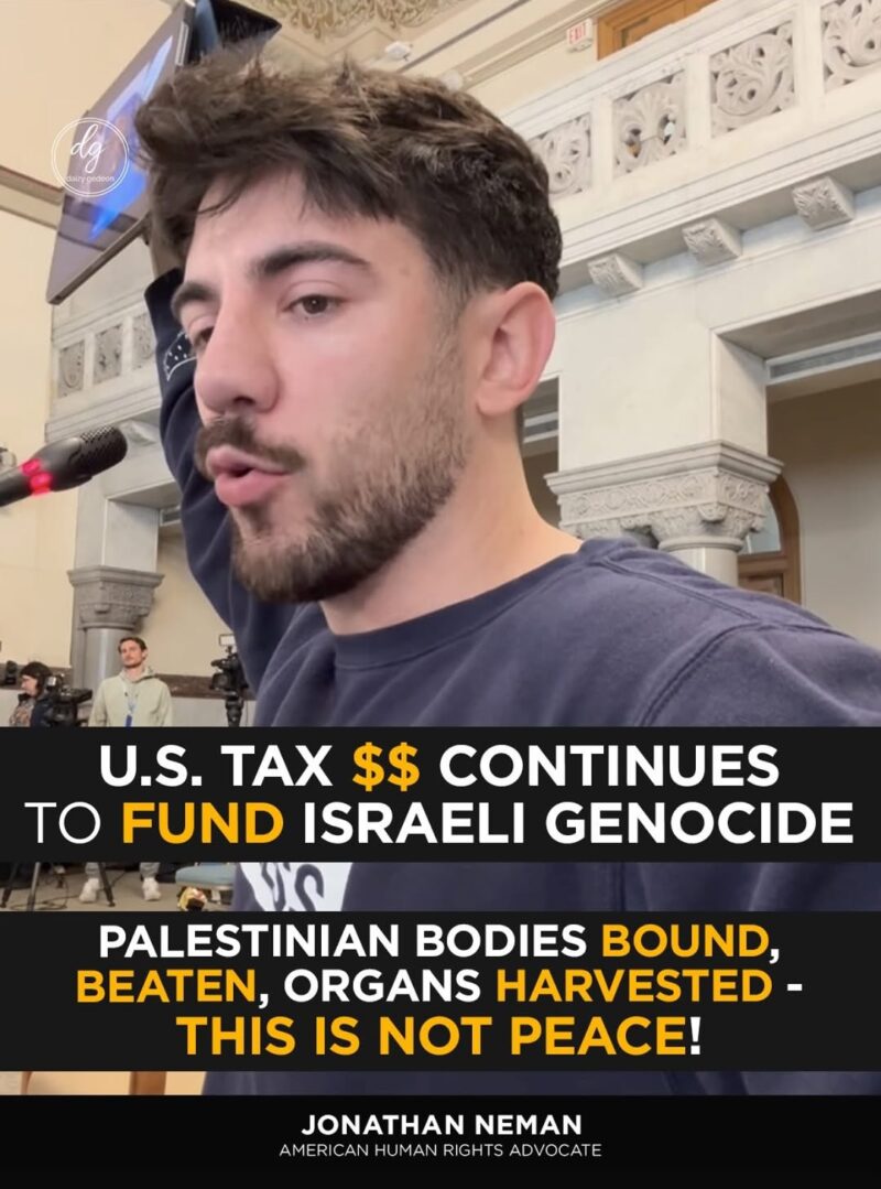 US Tax Money Is Funding Israeli Atrocities: Palestinians Found Bound, Beaten, and Mutilated — Jonathan Neman Speaks Out