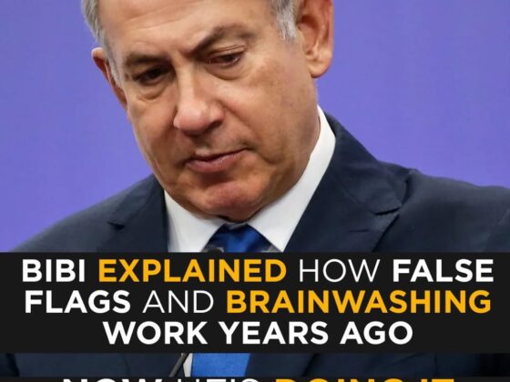 Netanyahu Once Explained False Flags and Brainwashing — Now Critics Say He’s Doing It in Real Time