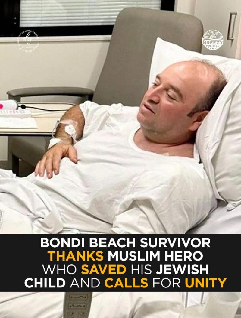 Bondi Beach Survivor Thanks Muslim Hero Who Saved His Jewish Child and Calls for Unity