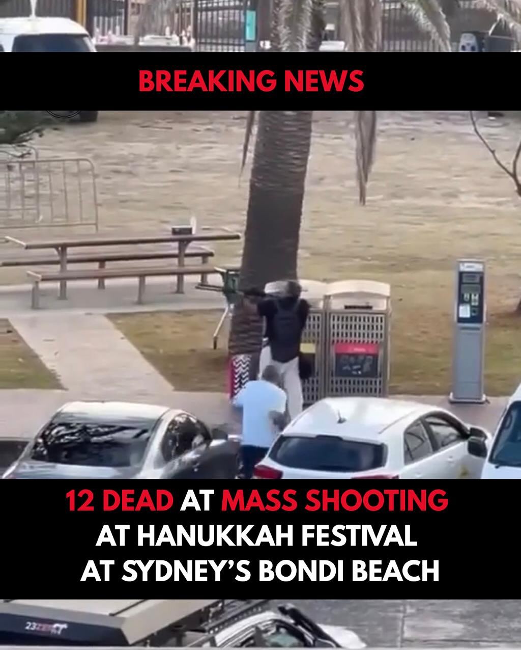Breaking: 12 Dead in Mass Shooting at Hanukkah Festival in Sydney’s Bondi Beach