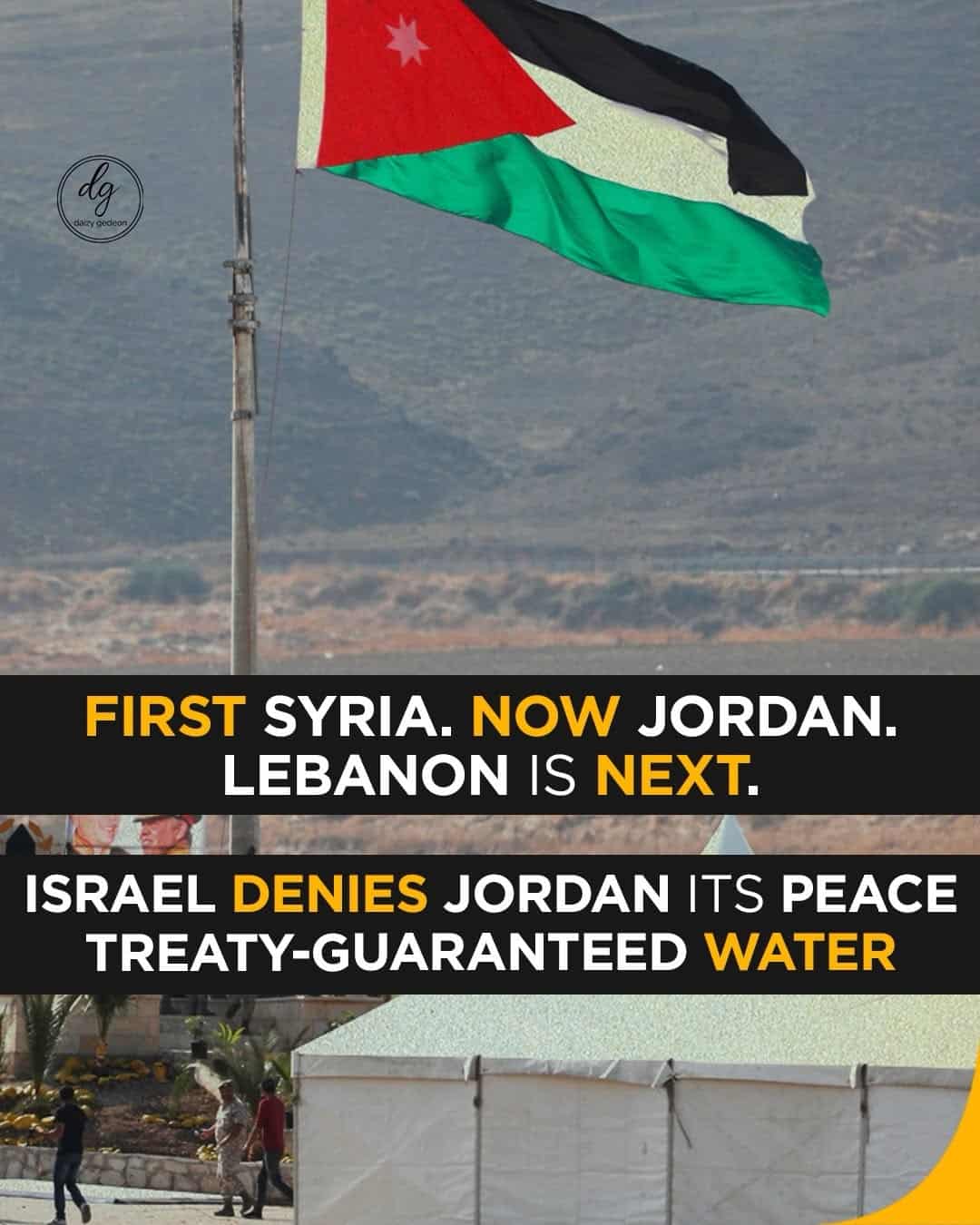 Israel Accused of Denying Jordan Water Guaranteed Under Peace Treaty