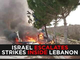 Israel Escalates Strikes Inside Lebanon, Hits Chouf for First Time Since Ceasefire