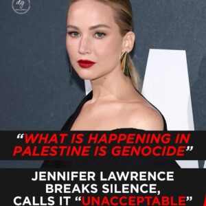 Jennifer Lawrence Breaks Silence on Palestine: “What Is Happening Is Genocide”