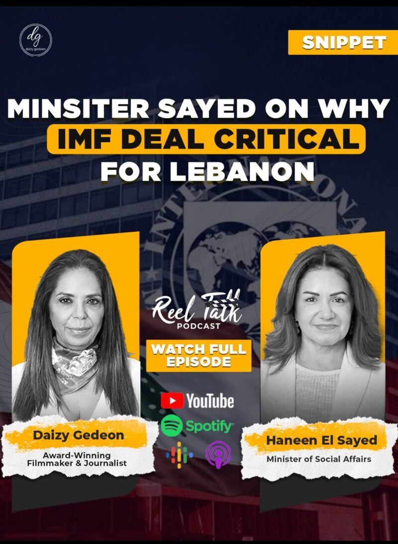 Lebanon’s Social Affairs Minister Breaks Silence: Why the IMF Deal Is Now a National Emergency