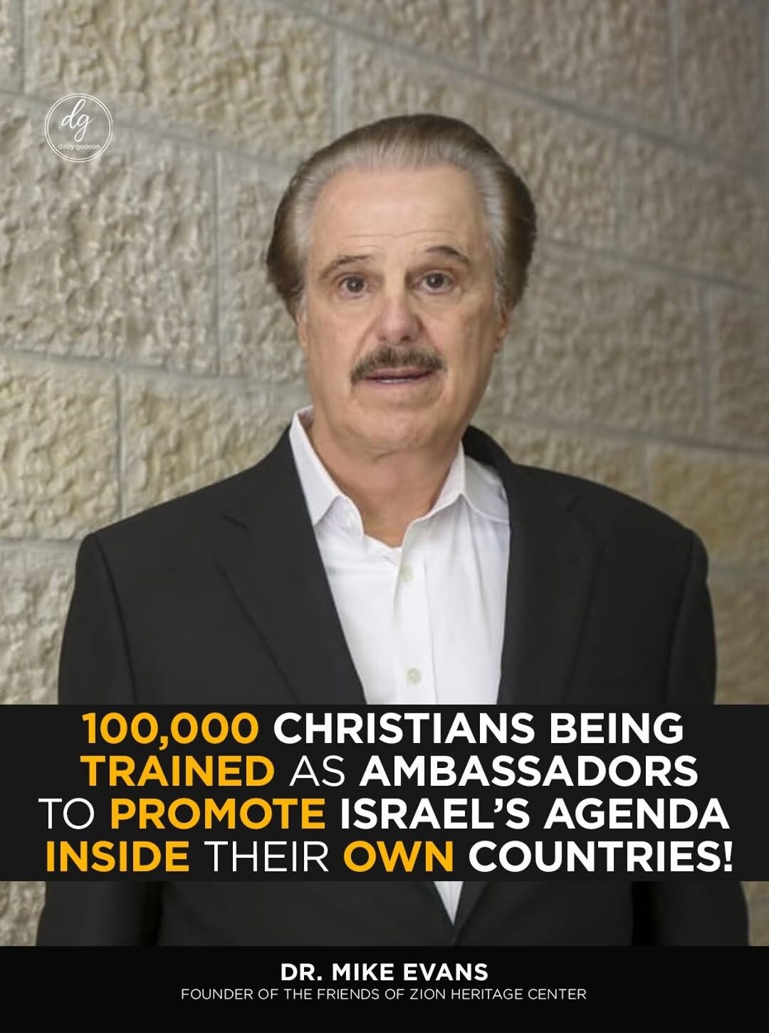 Revealed: 100,000 Christians Trained to Spread Pro-Israel Messaging Worldwide — Inside Mike Evans’ Network
