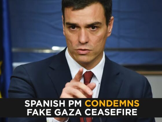 Spanish PM Pedro Sánchez Slams ‘Fake Gaza Ceasefire,’ Says Those Behind Genocide Must Face Justice