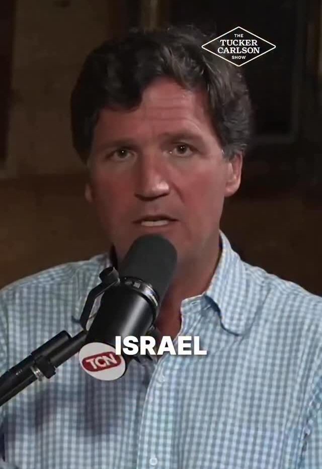 TCN: Israel Covered on The Tucker Carlson Show