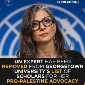 UN Expert Francesca Albanese Removed From Georgetown University Scholar List Over Pro-Palestine Views