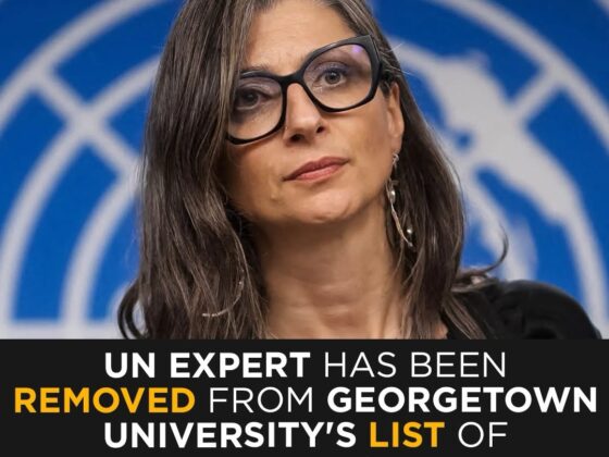 UN Expert Francesca Albanese Removed From Georgetown University Scholar List Over Pro-Palestine Views