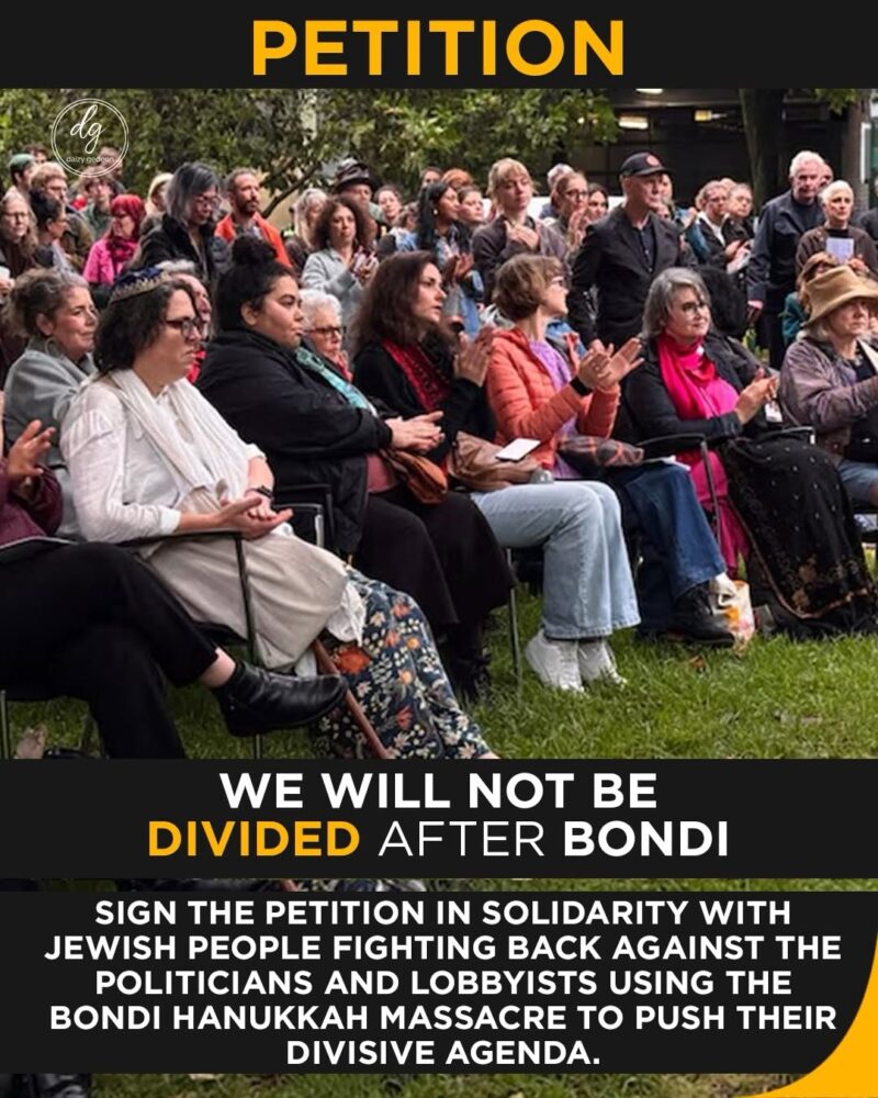 ‘We Will Not Be Divided After Bondi’: Petition Rallies Jewish Community Against Political Exploitation of Hanukkah Attack
