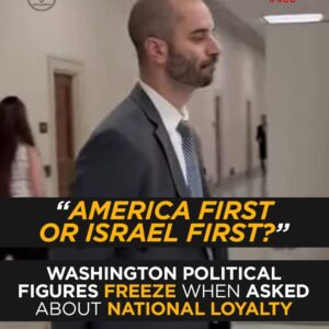 “America First or Israel First?” Washington Politicians Freeze When Asked About National Loyalty