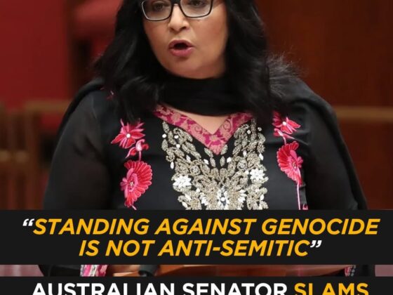 Australian Senator Mehreen Faruqi Slams Government Complicity in Gaza Genocide: ‘Standing Against Genocide is Not Anti-Semitic’