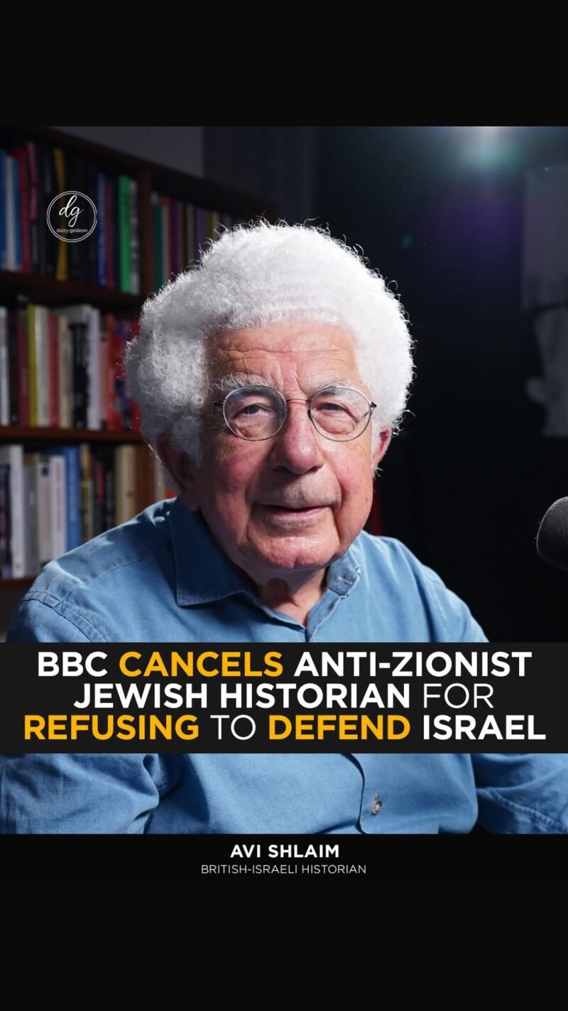 BBC Cancels Jewish Historian Avi Shlaim After He Refuses to Defend Israel