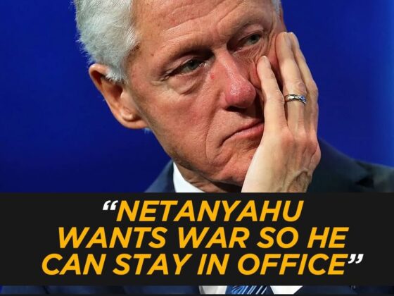 Bill Clinton Says Netanyahu Seeks War With Iran to Stay in Power — Ex-U.S. President’s Sharp Accusation