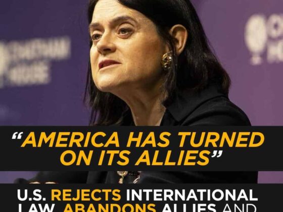 Chatham House Warns: “America Has Turned on Its Allies” as U.S. Rejects International Law and Risks a New Cold War
