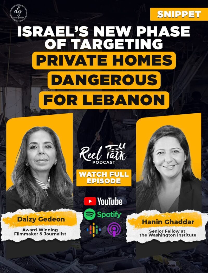 Daizy Gedeon Warns Israel’s New Phase of Targeting Private Homes Poses Grave Danger to Lebanon
