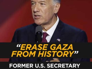 “Erase Gaza From History”: Former U.S. Secretary of State Sparks Outrage Over Gaza Victims