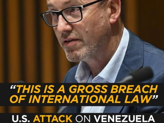 “Gross Breach of International Law”: Australian Senator Condemns U.S. Attack on Venezuela