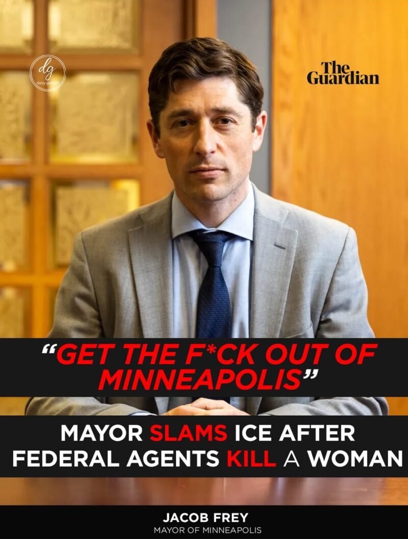 Guardian: Minneapolis Mayor Explodes at ICE — “Get the F*ck Out” After Woman Killed by Federal Agents