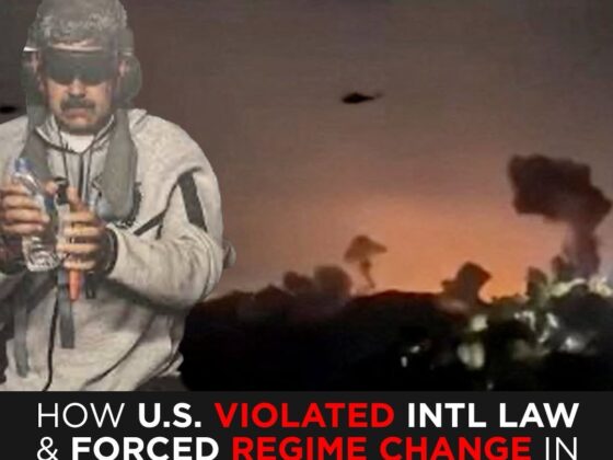 How the U.S. Violated International Law to Force Regime Change in Venezuela — Triggering Riots in Caracas