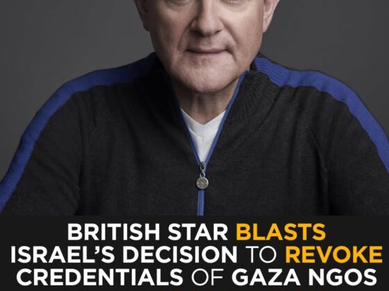 Hugh Bonneville Blasts Israel’s Revocation of Gaza NGO Credentials as an “Abomination”