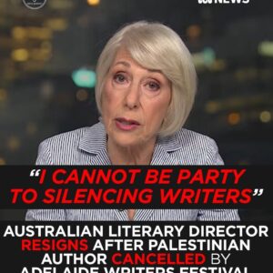 “I Cannot Be Party to Silencing Writers”: Australian Literary Director Resigns After Palestinian Author Is Cancelled