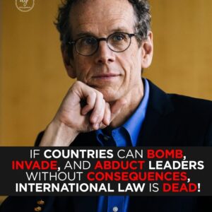 “If Nations Can Bomb, Invade and Abduct Leaders Without Consequences, International Law Is Dead,” Warns Georgetown Professor David Cole