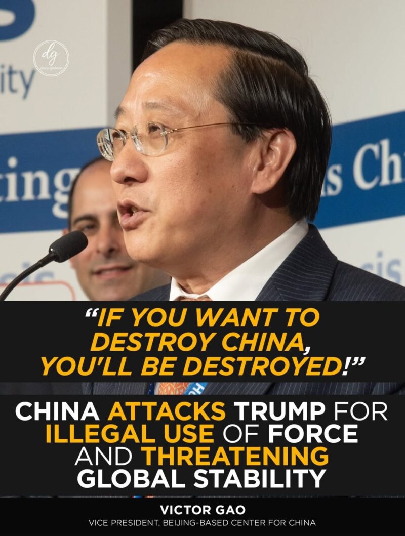 “If You Want to Destroy China, You’ll Be Destroyed!” — China Slams Trump Over Threats to Global Stability